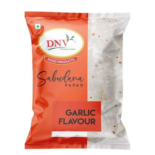 DNV GARLIC SABUDANA PAPAD