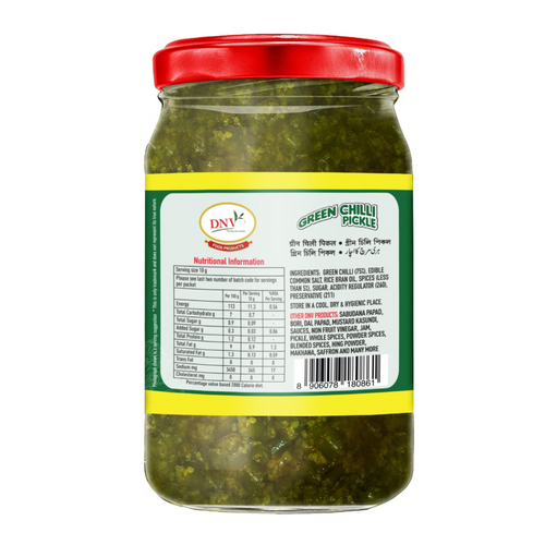 DNV GREEN CHILLI PICKLE