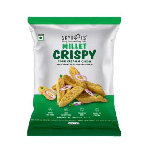 Millet Crispy - Sour Cream & Onion