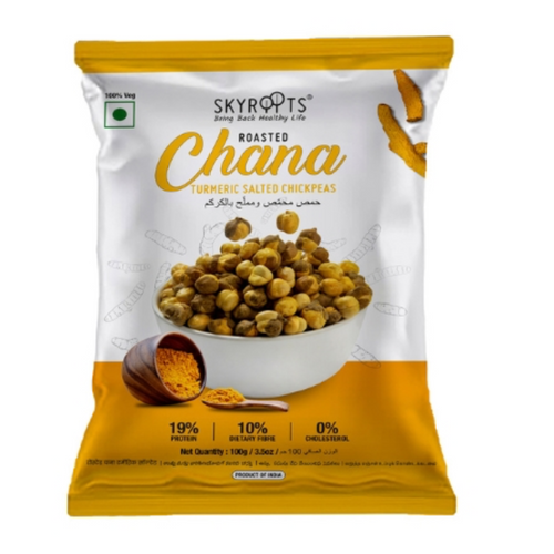 Roasted Chana Turmeric  Salted (Chickpeas)