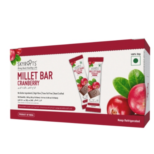 Millet Bar Cranberry