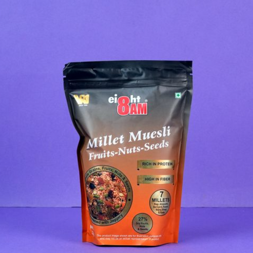 8AM Millet Muesli Fruits-Nuts-Seeds, 375g