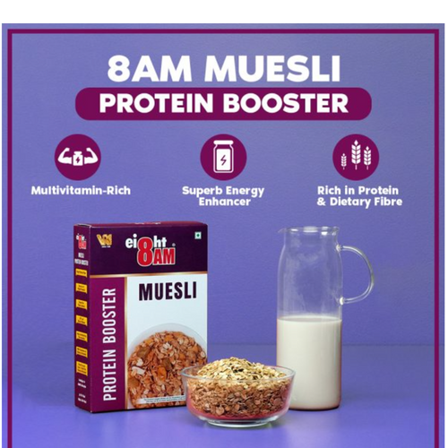 8AM Protein Booster Muesli, 425g