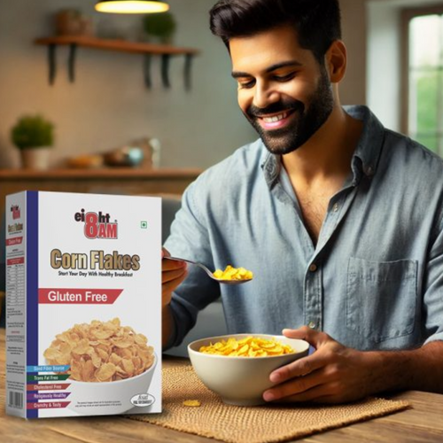 8AM Gluten Free Corn Flakes, 300g