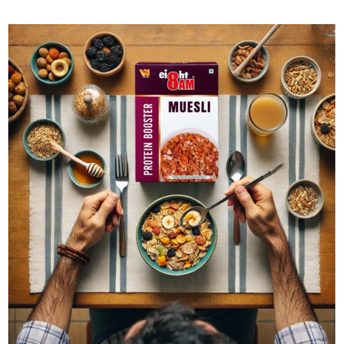 8AM Protein Booster Muesli, 425g