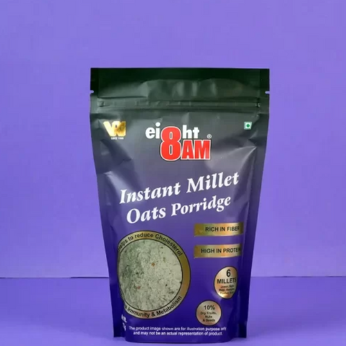 8AM Instant Millet Oats Porridge, 375g