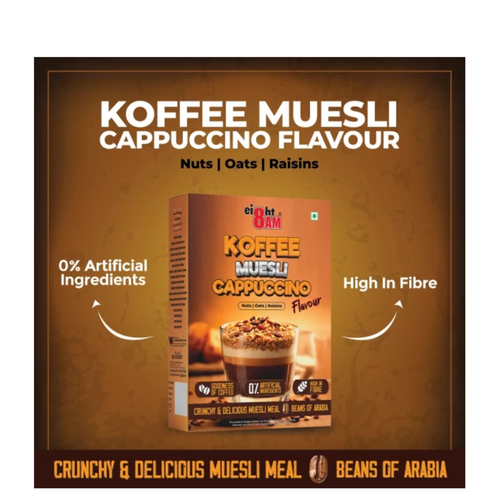 8AM Koffee Muesli Cappuccino, 400g