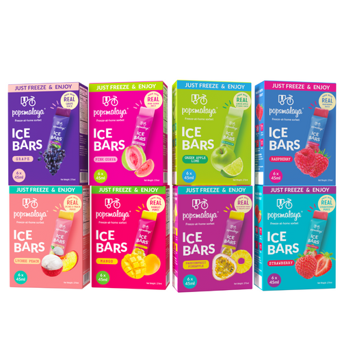 Popsmalaya Ice Bars (Room Temperature Sorbet)