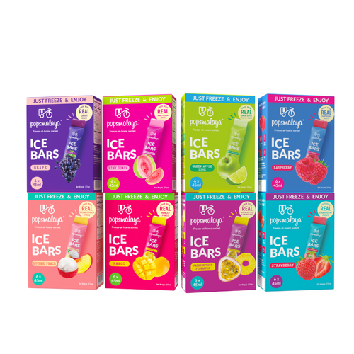 Popsmalaya Ice Bars (Room Temperature Sorbet)