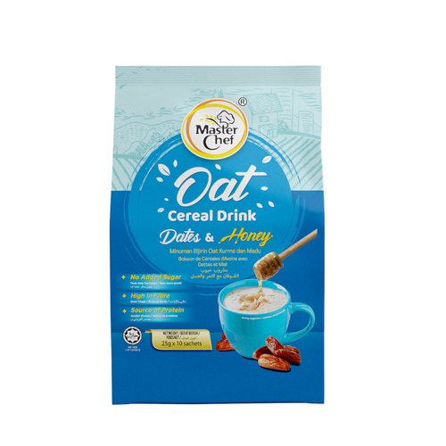 Oat Cereal Drink with Dates and Honey
