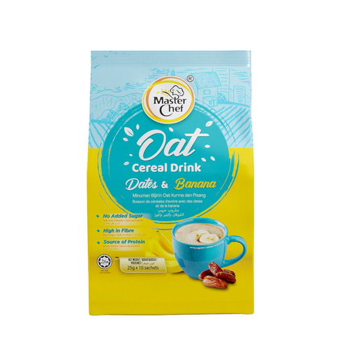Oat Cereal Drink with Dates and Banana