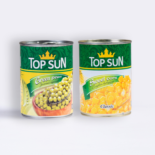 Top Sun Green Peas/Sweet Corn