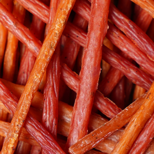 Sausages boiled and smoked beef and chicken sticks, vp, 30g