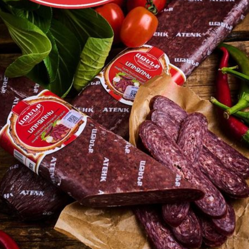 Sausages raw-dried, Sudjukh