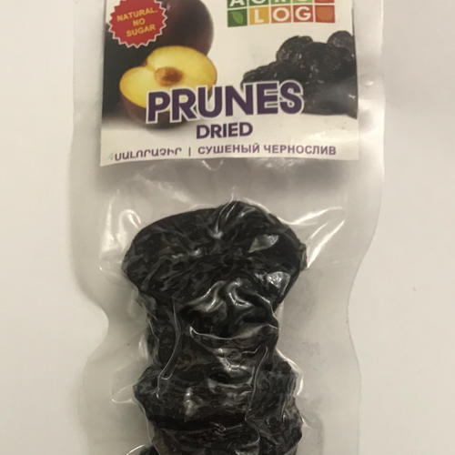 Dried  black plums 100g