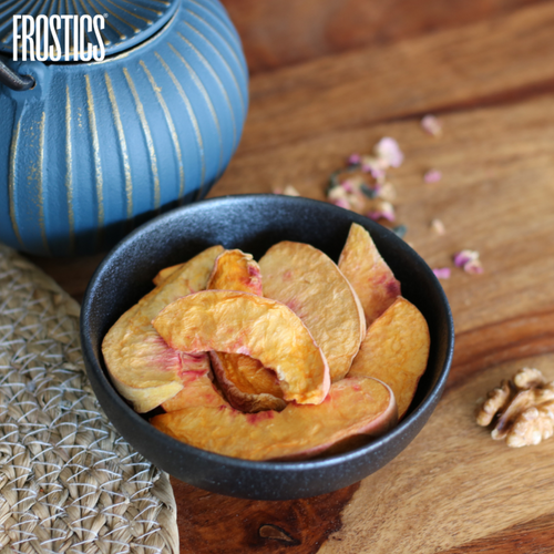 Freeze dried peach