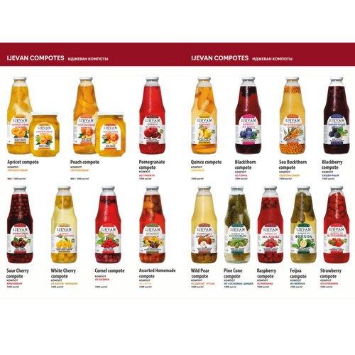 Ijevan Compotes and Juices
