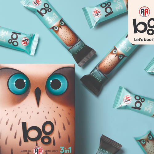 BOO 3in1 Light Instant Coffee Drink