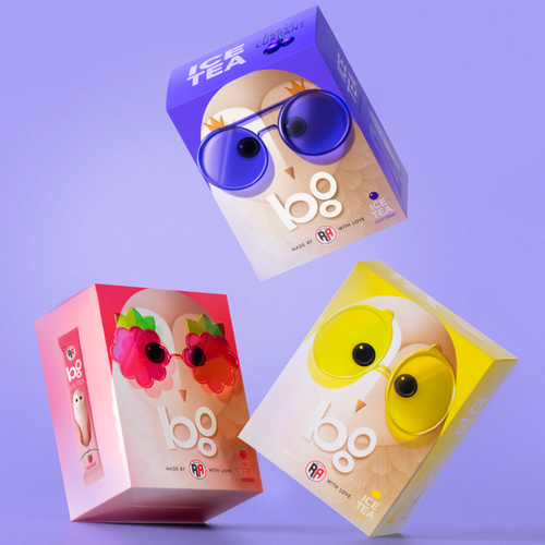 BOO Instant Blackcurrant Ice Tea