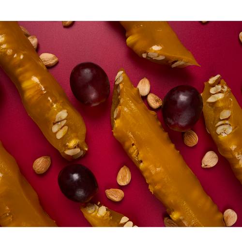 Sweet sujukh with apricot kernels  140g.