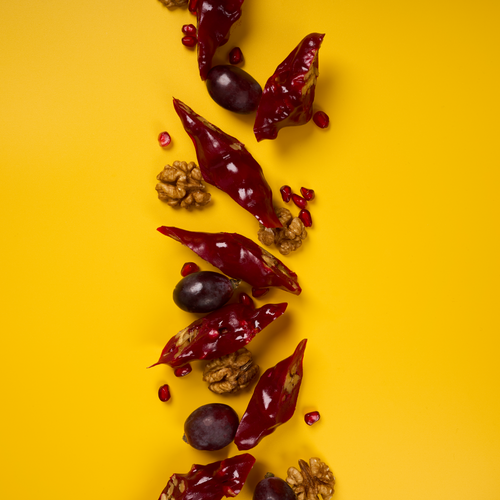 Sweet sujukh with walnut and pomegranate syrup 140g.