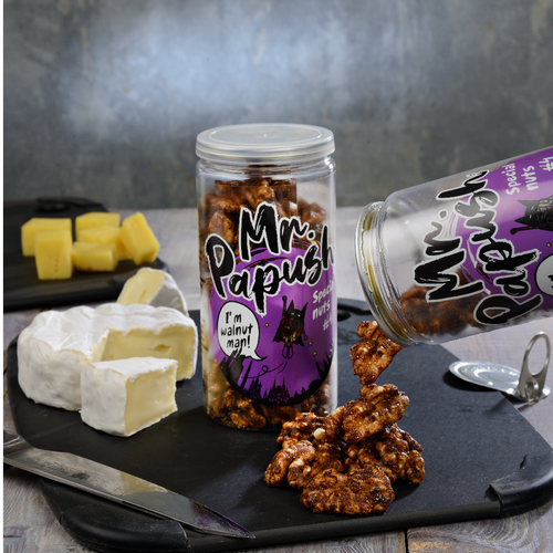 Mr. Papush Special Nuts #4 Walnuts with cinnamon 100g.