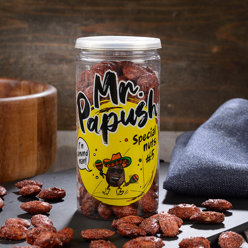 Mr. Papush Special Nuts #5 Almonds three peppers 150g.