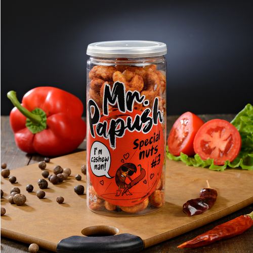 Mr. Papush Special Nuts #3 Cashews with paprika 140g.