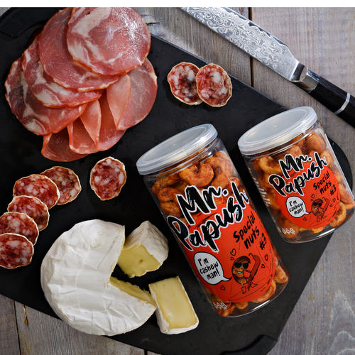 Mr. Papush Special Nuts #3 Cashews with paprika 140g.