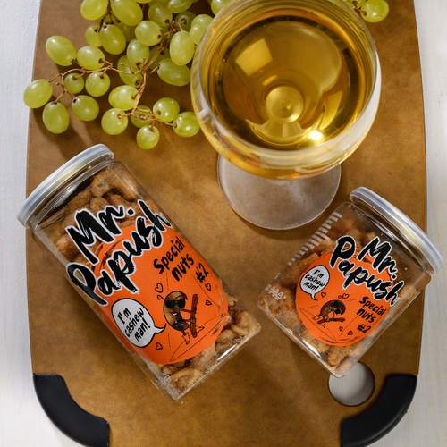 Mr. Papush Special Nuts #2 Cashews - orange, cinnamon 80g.
