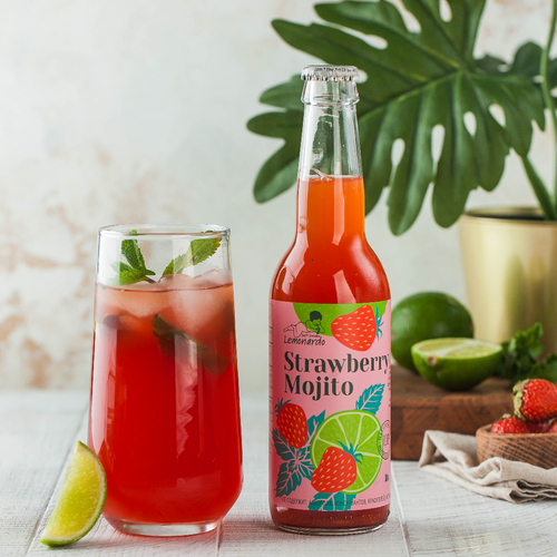 Lemonardo Strawberry Mojito