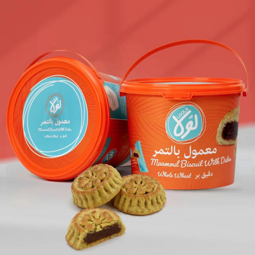 Maamoul Biscuit with Dates (Whole Wheat) 400 G Loola
