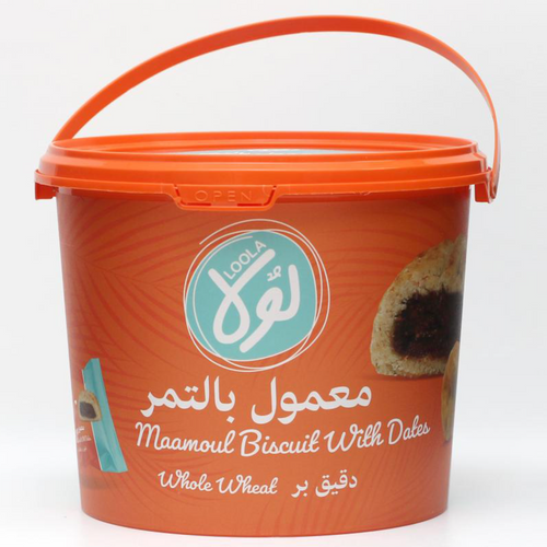 Maamoul Biscuit with Dates (Whole Wheat) 400 G Loola