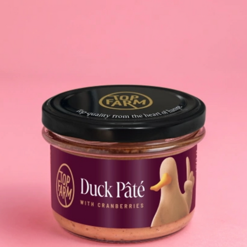 Duck Pâté with Cranberries