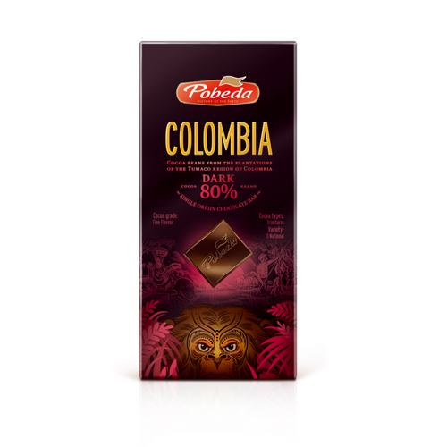 Ethnic chocolate Colombia