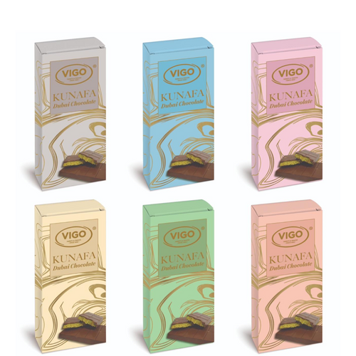 VIGO KUNAFA DUBAI CHOCOLATE 100G