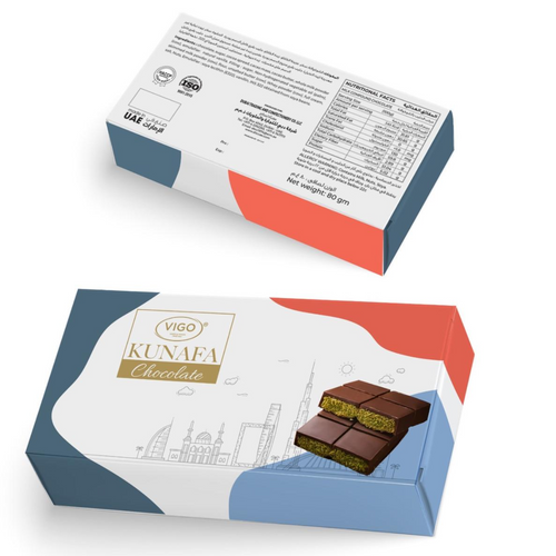 VIGO KUNAFA DUBAI CHOCOLATE 100G