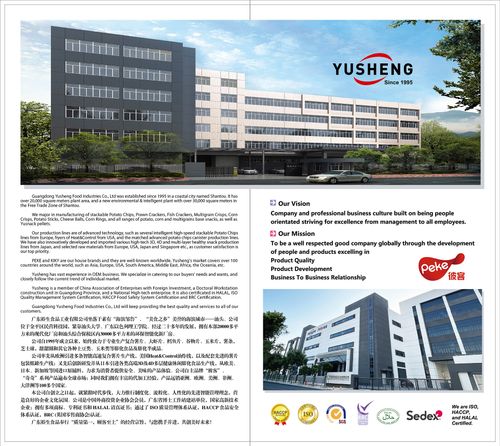 Leading potato chips manufacturer in the world