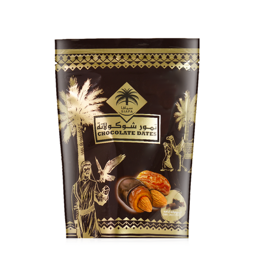 Dates with Dark Chocolate and Almond 100 gms