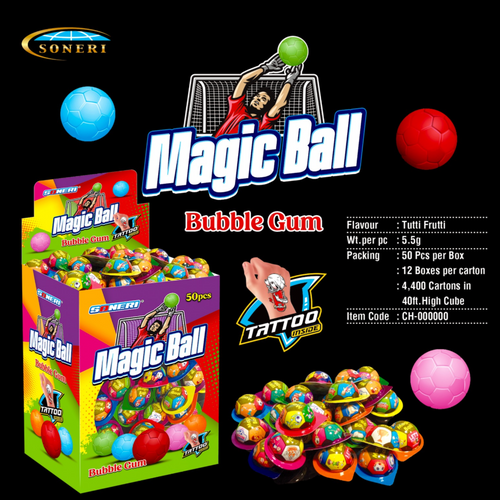MAGIC BALL BUBBLE GUM