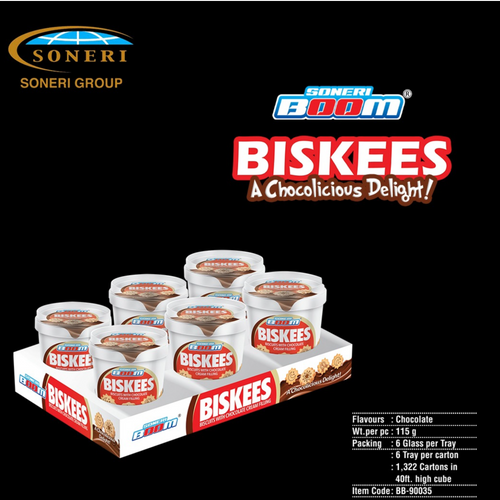 BISKEES CHOCOLATE FILLED BISCUIT