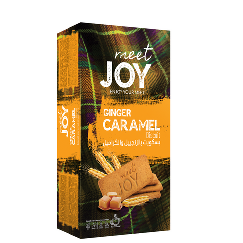 Meet Joy Ginger Caramel Biscuit 200g