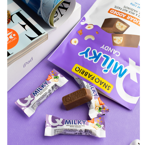 Milky Chocolate Candies with Filling