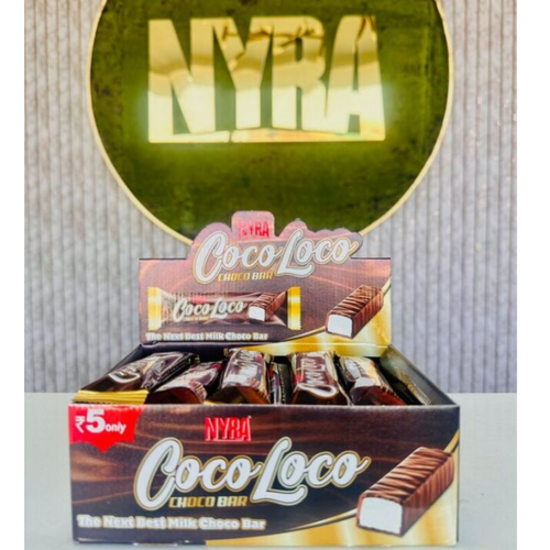 Chocolate bar - Dark with white filling (Coco Loco)