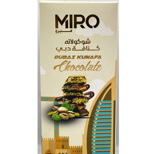 Miro Pistachio Kunafa Dubai Chocolate 200gm