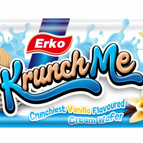 Erko KRUNCH ME WAFER BISCUIT VANILA