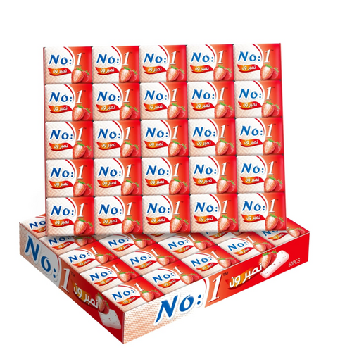NO.1 STRAWBERRY CHEWING GUM