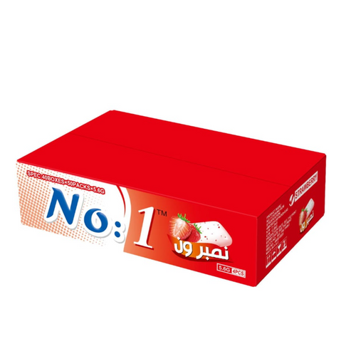 NO.1 STRAWBERRY CHEWING GUM