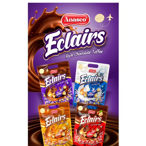 ANASCO Eclairs – Chocolate Toffee
