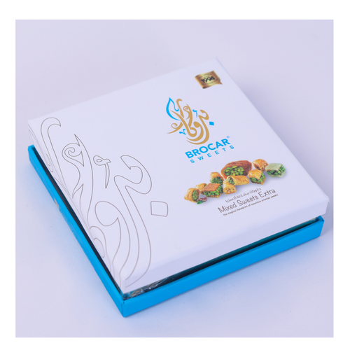 BROCAR Assorted Mixed Baklava 900g - Luxury Syrian Pistachio & Cashew Baklava (Assorted Flavors)